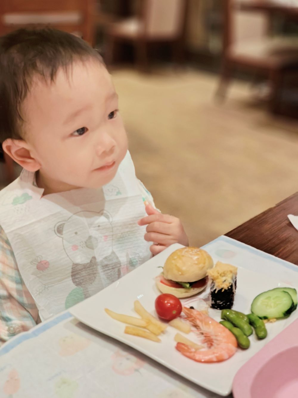 Dinner time for me at the Hilton Beijing